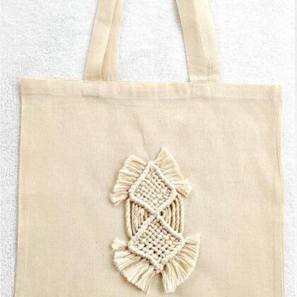 ΥΦΑΣΜΑΤΙΝΗ ΟΙΚΟΛΟΓΙΚΗ ΤΣΑΝΤΑ TOTE BAG ALL SEASON ECOFRIENDLY