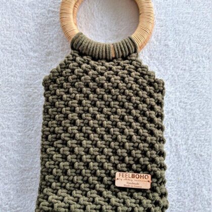 BOHO ΜΑΚΡΑΜΕ ΧΑΚΙ ΤΣΑΝΤΑ