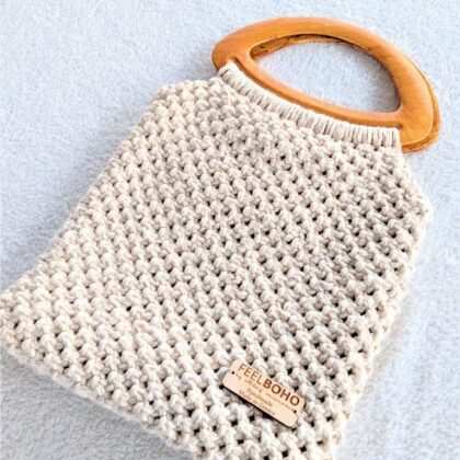 BOHO ΜΑΚΡΑΜΕ ΤΣΑΝΤΑ ΧΕΙΡΟΣ